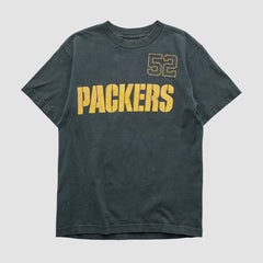 Fanatics Green Bay Packers Reebok 2000s T-shirt Black Vintage