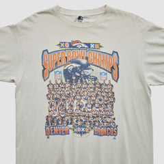Fanatics Denver Broncos Starter 1998 T-shirt White Vintage