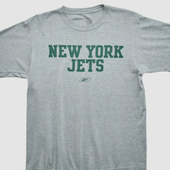 Fanatics New York Jets Reebok 2000s T-shirt Heather Gray Vintage