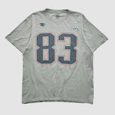 Fanatics New England Patriots Reebok 2012 T-shirt Heather Gray Vintage