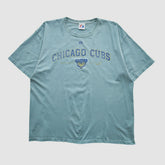 Chicago Cubs Majestic 2000s T-shirt - Light Blue - XVintage - Fanatics Online