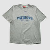 Fanatics New England Patriots NFL 2000s T-shirt Heather Gray Vintage
