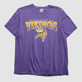 Fanatics Minnesota Vikings Majestic 2000s T-shirt Purple Vintage