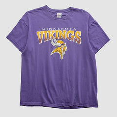 Fanatics Minnesota Vikings Majestic 2000s T-shirt Purple Vintage