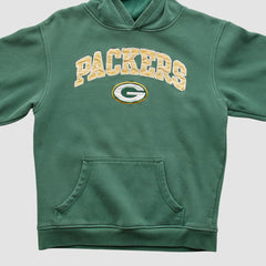 Fanatics Green Bay Packers NFL 2000s Hooded Pullover Sweatshirt Green Vintage