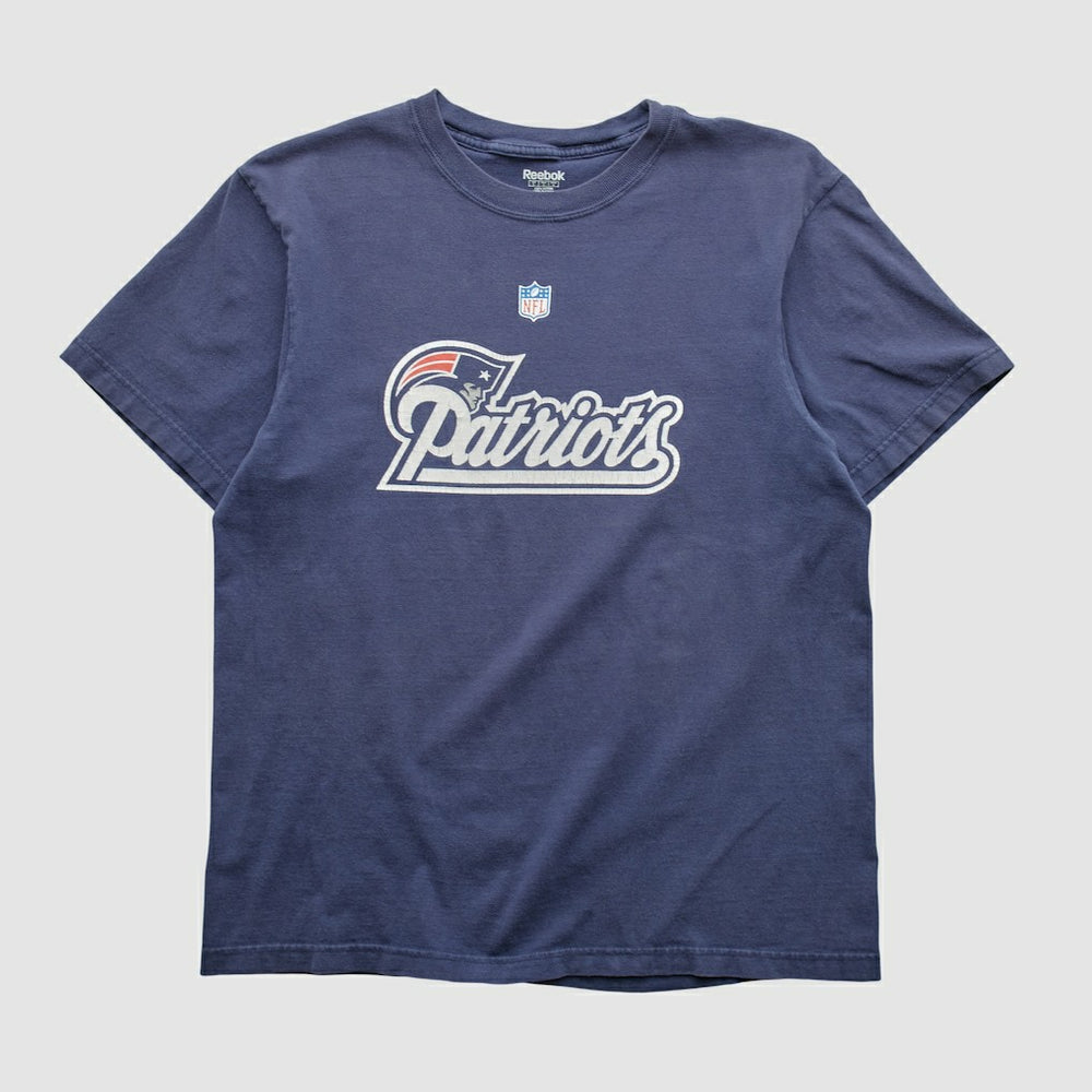 Fanatics New England Patriots Reebok 2000s T-shirt Navy Vintage