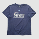 Fanatics New England Patriots Reebok 2000s T-shirt Navy Vintage