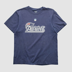 Fanatics New England Patriots Reebok 2000s T-shirt Navy Vintage