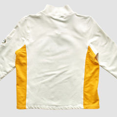 Fanatics Green Bay Packers Reebok 2000s 1/4 Zip Sweatshirt White Vintage