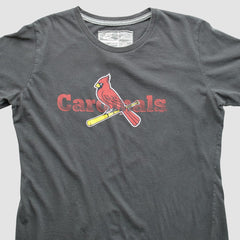 St. Louis Cardinals Nike 2000s T-shirt - Charcoal - XVintage - Nike Sale