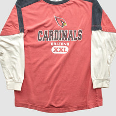 Fanatics Arizona Cardinals NFL 2010s Long Sleeve T-shirt Red Vintage