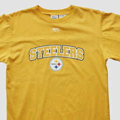 Fanatics Pittsburgh Steelers NFL 2000s Long Sleeve T-shirt Yellow Vintage
