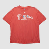 Philadelphia Phillies Majestic 2000s T-shirt - Red - XVintage - Fanatics Online