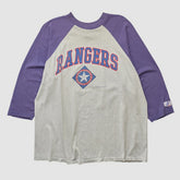 Texas Rangers Logo Athletic T-shirt - Heather Gray - 2XVintage - Fanatics Online