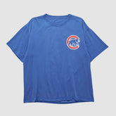 Chicago Cubs Majestic 2008 T-shirt - Blue - XVintage - Fanatics on Sale