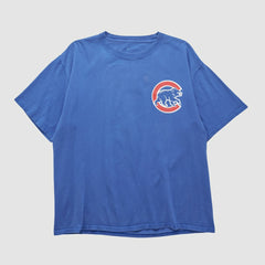 Chicago Cubs Majestic 2008 T-shirt - Blue - XVintage - Fanatics on Sale