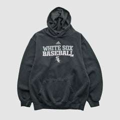 Chicago White Sox Adidas 2010s Hooded Pullover Sweatshirt - Charcoal - XVintage - Fanatics Discount