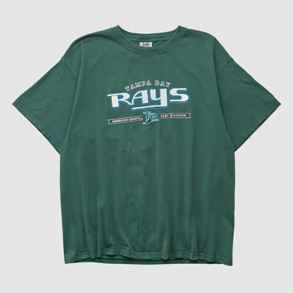 Tampa Bay Rays Lee Sport T-shirt - Green - Vintage - Fanatics Discount