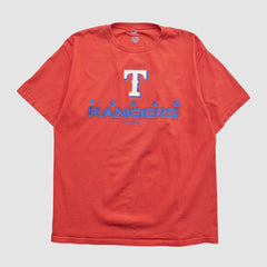 Texas Rangers Genuine Merchandise 2000s T-shirt - Red - Vintage - Fanatics on Sale