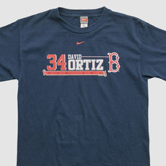David Ortiz Nike 2007 T-shirt - Navy - Vintage - Nike Online