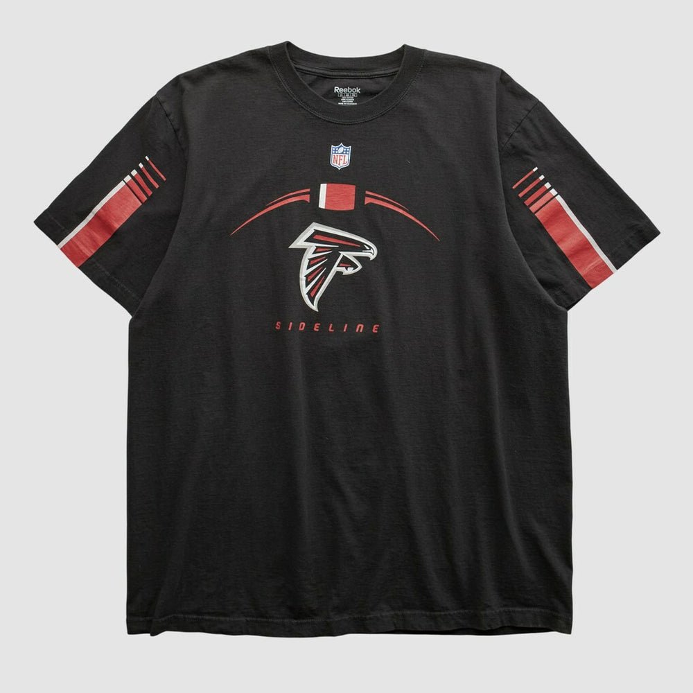 Fanatics Atlanta Falcons Reebok 2000s T-shirt Black Vintage