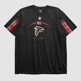 Fanatics Atlanta Falcons Reebok 2000s T-shirt Black Vintage