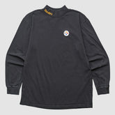 Fanatics Pittsburgh Steelers NFL 2000s Long Sleeve T-shirt Black Vintage
