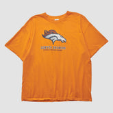 Fanatics Denver Broncos NFL 2010s T-shirt Orange Vintage