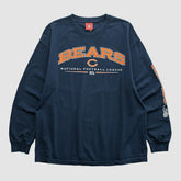 Fanatics Chicago Bears NFL 2000s Long Sleeve T-shirt Navy Vintage