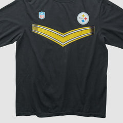 Fanatics Pittsburgh Steelers Reebok 2000s Long Sleeve T-shirt Black Vintage