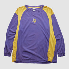 Fanatics Minnesota Vikings NFL 2000s Long Sleeve T-shirt Purple Vintage