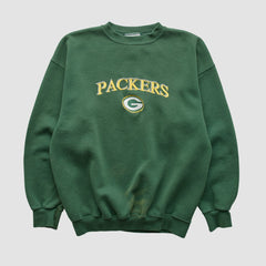 Fanatics Green Bay Packers Logo Athletic Pullover Sweatshirt Green Vintage