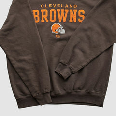 Fanatics Cleveland Browns NFL 2000s Pullover Sweatshirt Brown Vintage