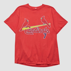 St. Louis Cardinals Lee Apparel 2000s T-shirt - Red - Vintage - Fanatics Lifestyle