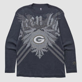 Fanatics Green Bay Packers NFL 2000s Long Sleeve T-shirt Black Vintage