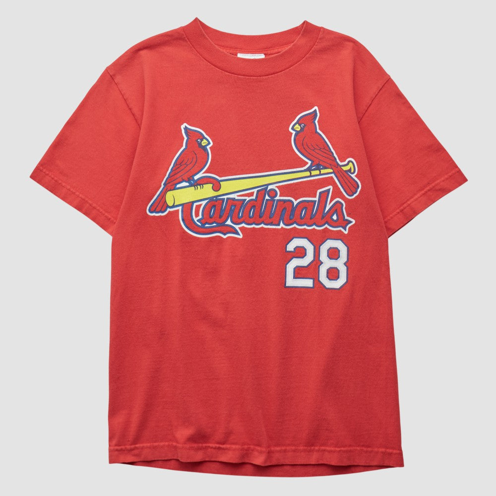 St. Louis Cardinals Majestic 2000s T-shirt - Red - XVintage - Fanatics Sale