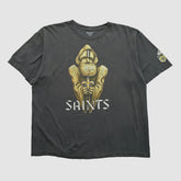 Fanatics New Orleans Saints Reebok 2000s T-shirt Black Vintage
