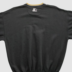 Fanatics Pittsburgh Steelers Starter 90s Pullover Sweatshirt Black Vintage