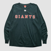 Fanatics New York Giants NFL 2000s Long Sleeve T-shirt Black Vintage