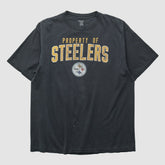 Fanatics Pittsburgh Steelers Reebok 2000s T-shirt Black Vintage