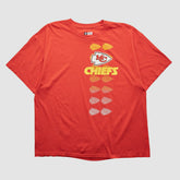 Fanatics Kansas City Chiefs NFL 2000s T-shirt Red Vintage