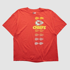 Fanatics Kansas City Chiefs NFL 2000s T-shirt Red Vintage