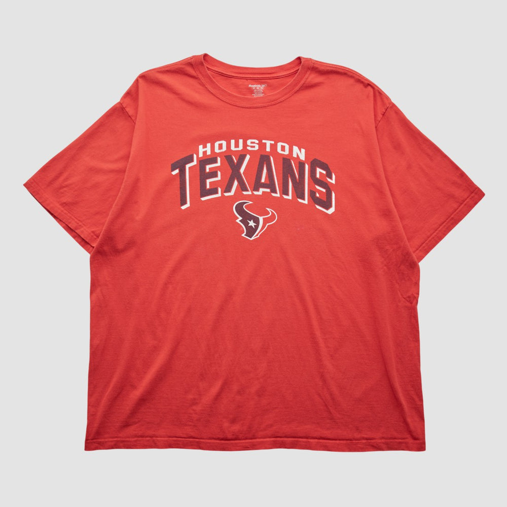 Fanatics Houston Texans Reebok 2000s T-shirt Red Vintage