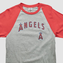 Los Angeles Angels Lee Apparel 2007 T-shirt - Heather Gray - Vintage - Fanatics Discount