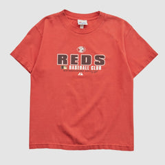 Cincinnati Reds Majestic 2000s T-shirt - Red - XVintage - Fanatics Online