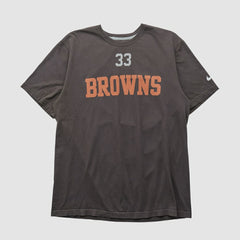 Fanatics Cleveland Browns 2010s T-shirt Brown Vintage