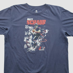 Fanatics Matt Schaub NFL 2000s T-shirt Navy Vintage