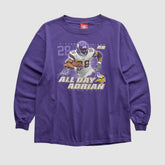 Fanatics Adrian Peterson NFL 2000s Long Sleeve T-shirt Purple Vintage