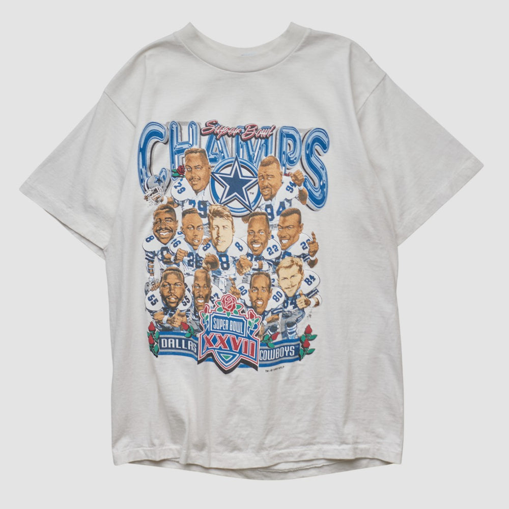 Fanatics Dallas Cowboysm Sportswear 1993 T-shirt White Vintage