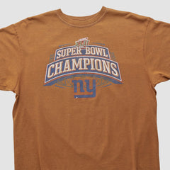 Fanatics Super Bowl Reebok 2008 T-shirt Clay Vintage